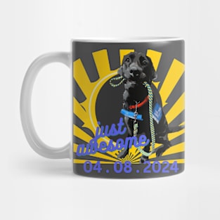 Black Lab Service Dog Eclipse Mug